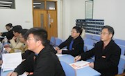 校领导与同学们共听开学第一课