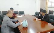 党委副书记罗旭彪到校工会走访调研