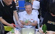 校领导参加“弘扬传统文化，共庆端午佳节”主题活动 