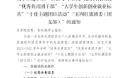 关于评选2021—2022学年全校“优秀共青团员”“优秀共青团干部”“大学生创新创业就业标兵”“十佳主题团日活动”“五四红旗团委（团支部）”的通知